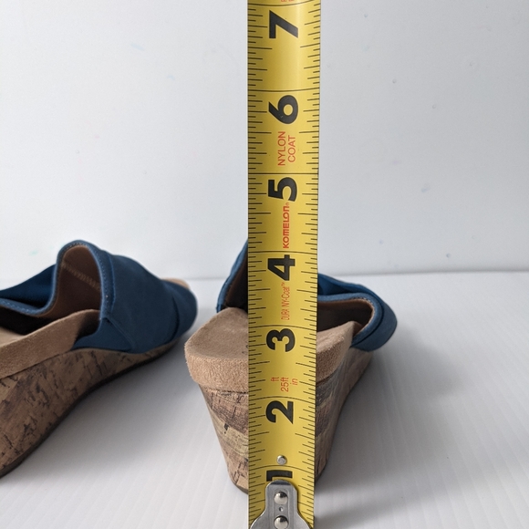Life Stride Soft System Blue Wedges - Sz. 9.5 - Picture 4 of 8